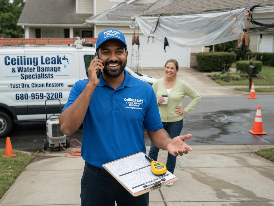 Ceiling Leak Cleanup Tinnie, NM FAQs